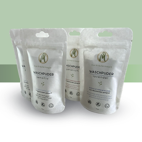 Gesichtspuder Reinigung Lavendel