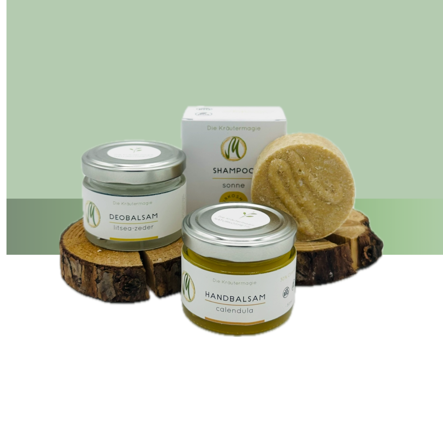 Sparset Friends - Festes Shampoo Sonne, Handbalsam, Deobalsam